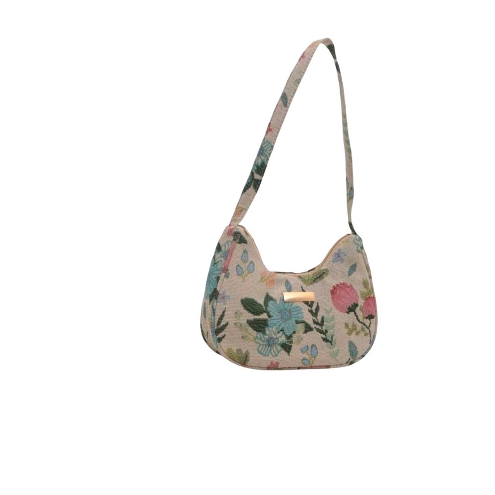 Girl Floral Tapestry Shoulder‎ Bag Women's Hobo Purse